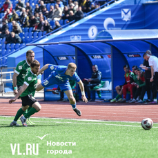 «Динамо-Владивосток» начало футбольный сезон с победы над клубом «Орёл» с минимальным счётом 1:0 (ФОТО)